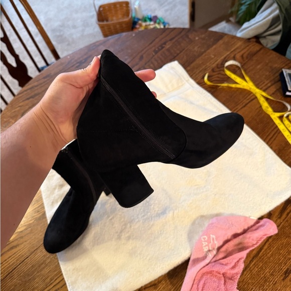 Target Suede Heeled Bootie - Picture 8 of 8